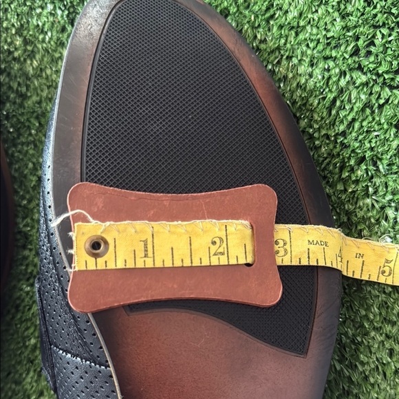 Alfani ComfortFlx Men’s Leather Slip On Penny Loafers Sz 11M Casual-Dress
